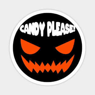 Funny Halloween Candy Hunter Magnet